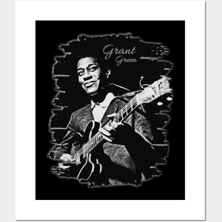 grant green Posters and Art